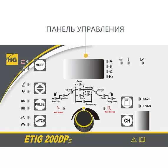 HUGONG ETIG 200DP III (cold tack) Аппарат аргонодуговой сварки в Санкт-Петербурге купить по выгодной цене 100kwatt.ru