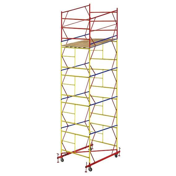 Промышленник ВСП 1,6х2,0 6,4 м Вышка-тура ver. 2.0 в Санкт-Петербурге, Размер рабочей площадки: 2 х 1.6 м, Общая высота: 6 м