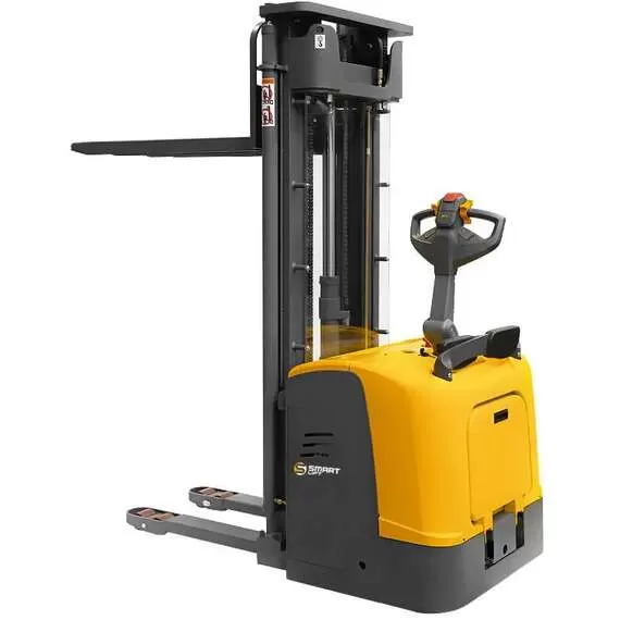 SMARTLIFT CDDK15-III 1500 кг 5,6 м 240 Ач Штабелер электрический самоходный с площадкой в Санкт-Петербурге купить по выгодной цене 100kwatt.ru