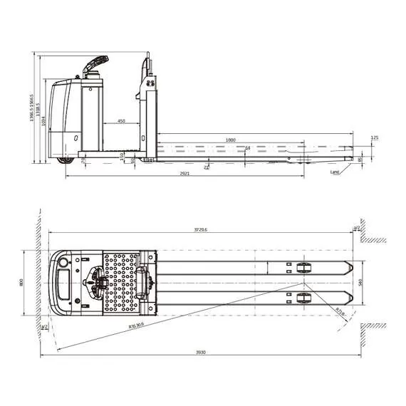 HANGCHA CJD25-AC2-L 2,5 т Подборщик заказов в Санкт-Петербурге, Грузоподъемность: 2.5 тонны (2500 кг), Высота подъема, м.: 125 мм, Длина вил: 1150 мм купить по выгодной цене 100kwatt.ru