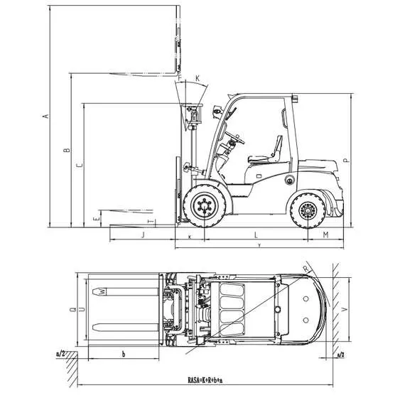 EP CPCD25T8 SS FFL 2500 кг 4,8 м Дизельный погрузчик, двигатель Mitsubishi, свободный ход вил, боковое смещение каретки в Санкт-Петербурге, Грузоподъемность: 2.5 тонны (2500 кг), Высота подъема вил, м.: 4.8 м, Производитель двигателя: Mitsubishi купить по выгодной цене 100kwatt.ru