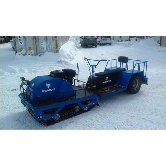 Pomor Х2 K18,5 Мотобуксировщик с реверс-редуктором в Санкт-Петербурге купить по выгодной цене 100kwatt.ru