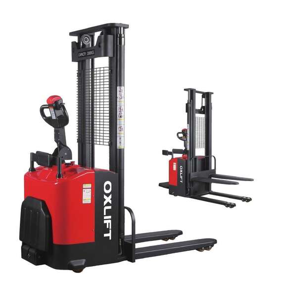 OXLIFT BX 1630H 1600 кг 3 м Самоходный штабелер с платформой для оператора с двумя гидроузлами в Санкт-Петербурге купить по выгодной цене 100kwatt.ru